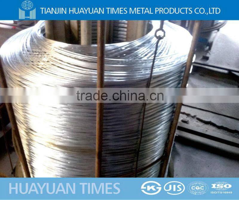 ( factory) JIS3547 SWMGS-3 2.30 mm galvanized iron wire for CHAIN LINK FENCE
