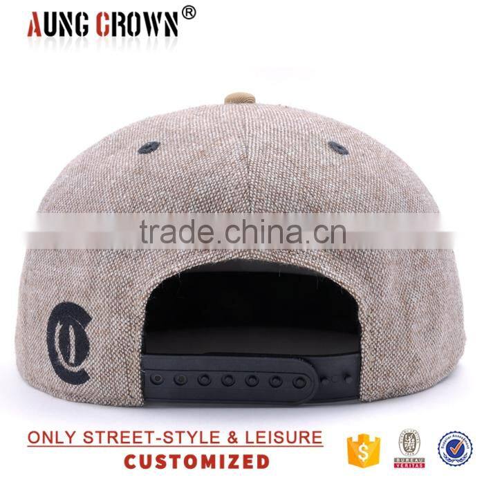 american flat brim blank 5 panels caps