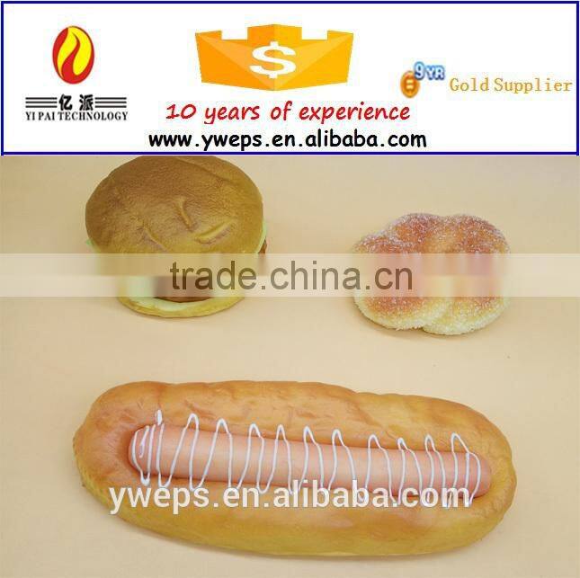 Wholesale Price Squishy Fake Bread Model For Bakery