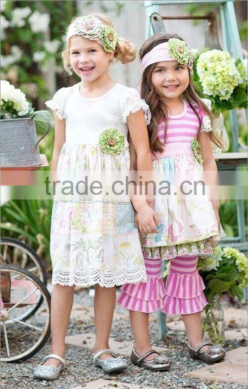 2016 New summer preorder clothes Toddler Girl Boutique Summer Giggle Moon Outfit little girls spring and summer cutest outfits