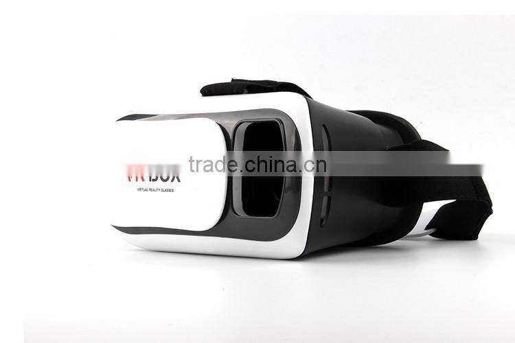 High Quality VR BOX 2.0 Version VR Virtual 3D Glasses + wireless bluetooth remote for Sex Video