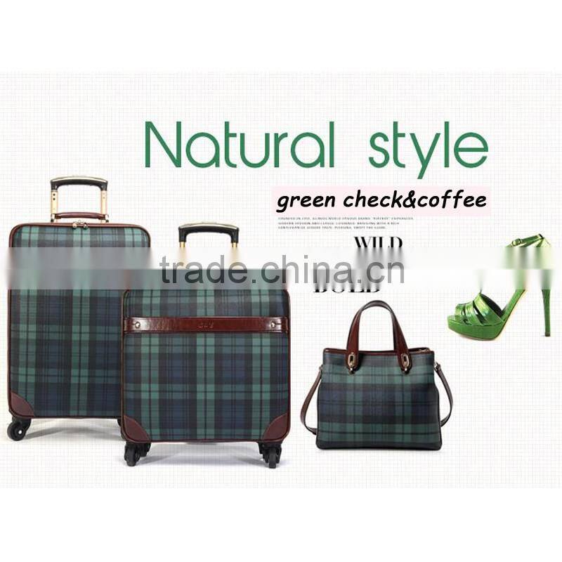 Wheels PVC Zipper Bag Cheap Salon Travel Trolley Bag