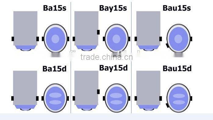 80W 1156 BA15S P21W 1129 LED Car Tail Turn Light Bulb LED Backup Light 12V 24V car Reversing Light Sourcing