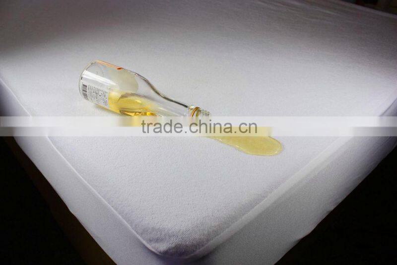 Hypoallergenic 100% Terry Waterproof Mattress Pad For Adult