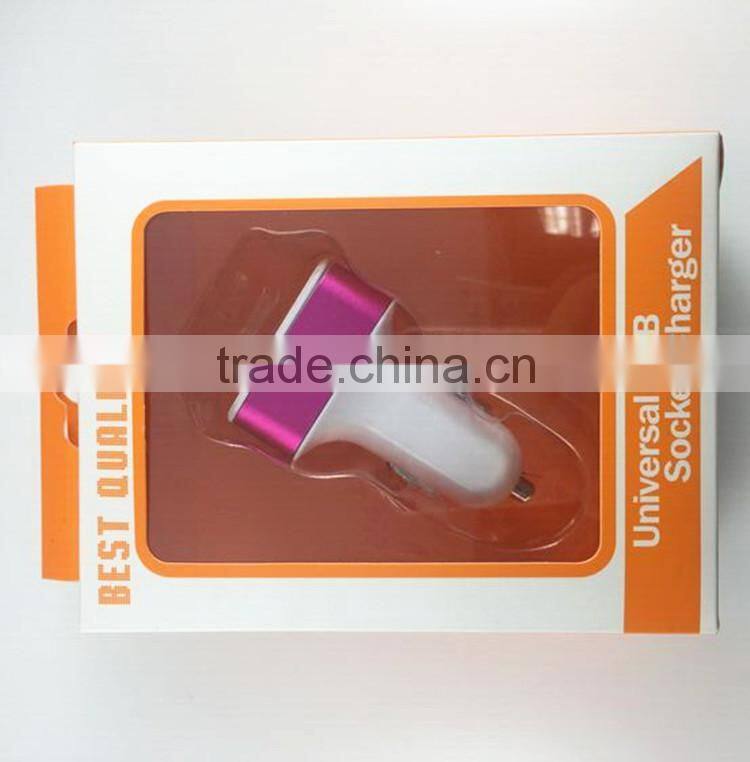 CE,RoHS Approved 4 port car charger