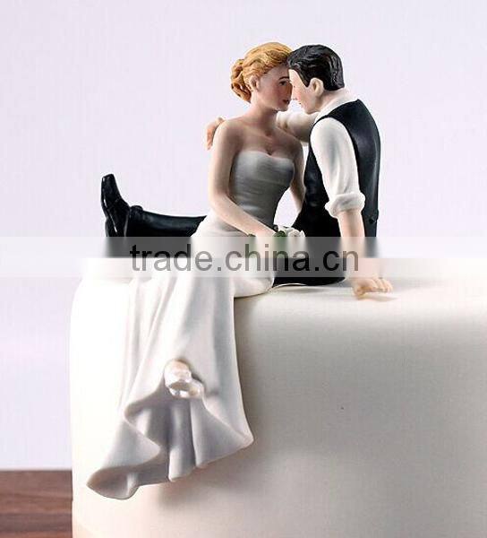 Wedding Sitting Cake Toppers