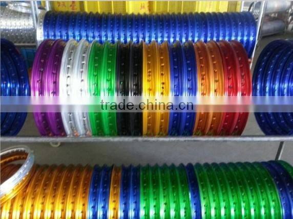 1.4 x 17 1.6 x 17 1.4x18 36 spoke and 36 holes 22 inch motorcycle steel wheel Rim