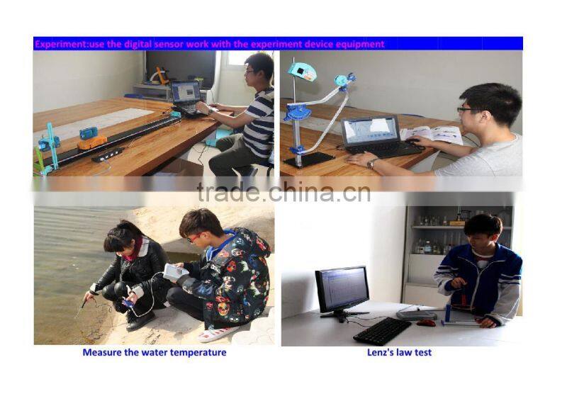 Education E-Lab Teaching Experiments Equipment Kit/ Data Logger and Sensors for Middle School -- Geography Lab