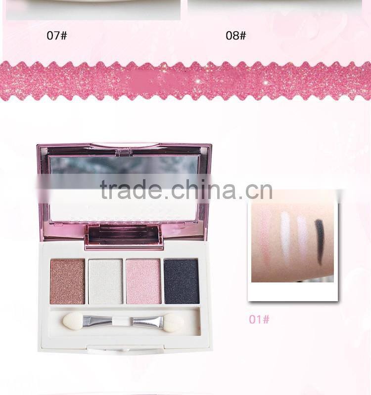 OEM 4 Color Cream Eyeshadow Palette