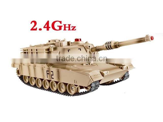 Shantou new 1:14 simulation remote control 12CH 2.4G rc battle tank toys in 2016 market