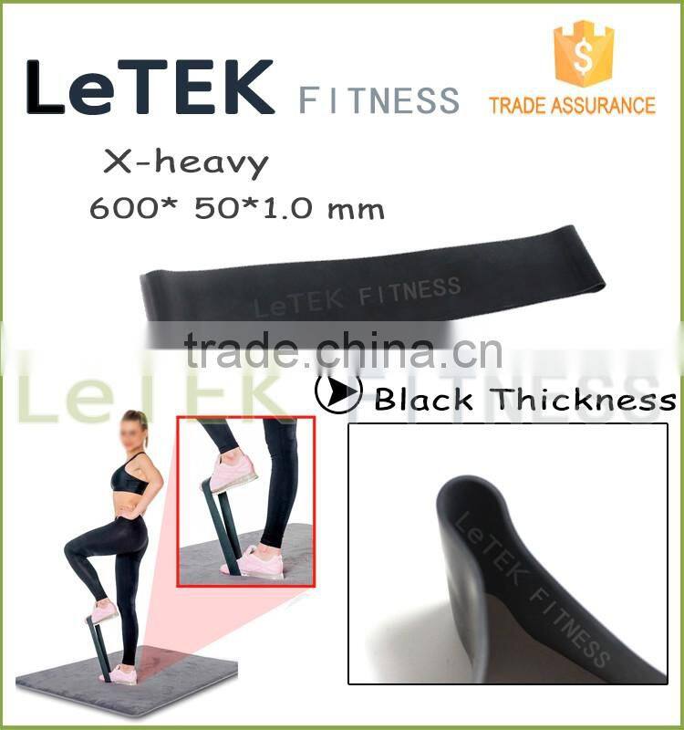 Best Resistance Bands - 4 Loop Fitness Bands Set - Exercise Resistance Loop Bands - Exercise Bands For Legs And Arms - Physical