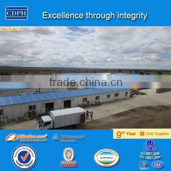 China alibab Galvanized frame prefab house price for labor dormitory labor office and kitchen