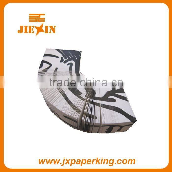 Customized logo printed custom cheap sticky fancy paper memo cube