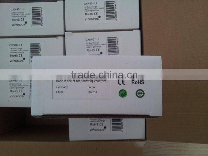 Phocos Industrial IP22 PWM CXN10/20/40A Solar Charge Controller
