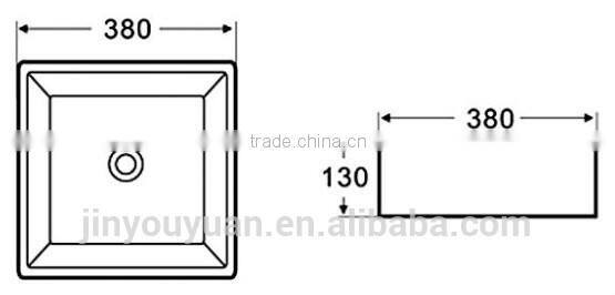 Y832 Washing Basins; Bowls Cheap Vanity Bathroom Sinks for Sale