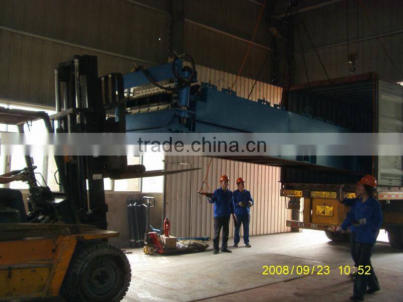 used trapezoidal metal color roof tile panel roll forming machine for sales