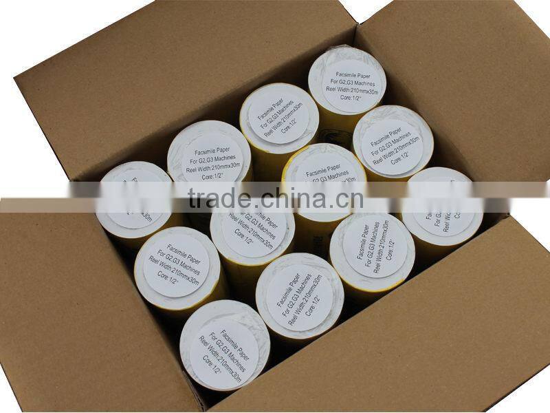 White Thermal Fax Paper