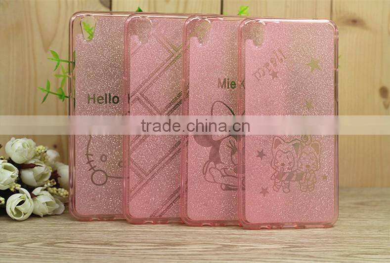 Cartoon flash power TPU phone case for oppo a37