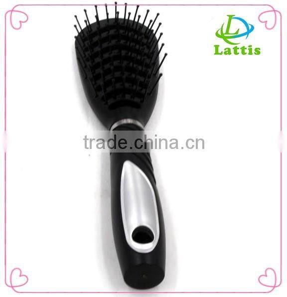 Wholesale paddle plastic hair brush with air cushion paddle brush color elastic paint hair brush