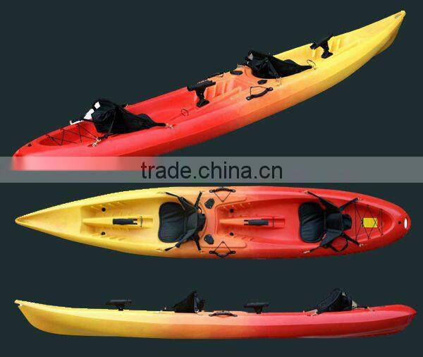 nice color 2 person fishing kayak & cheapest double fishing boat