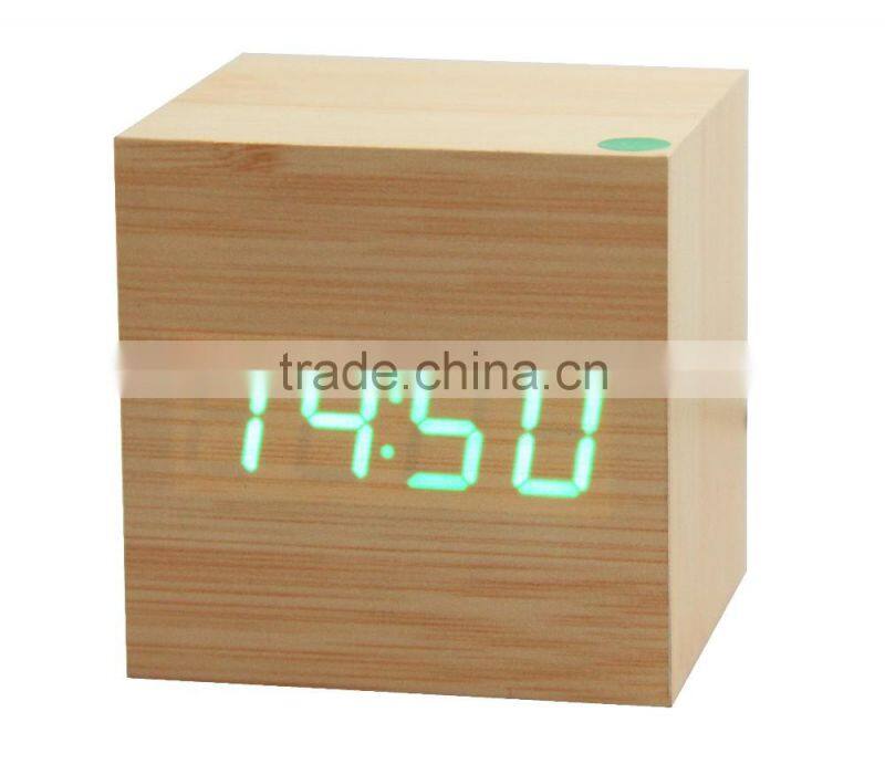 2015 Digital Table Alarm Clock with time&calendar&thermometer&snooze function