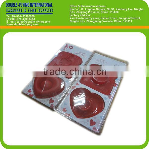 "I LOVE YOU" Toast Stamp & Egg Cup, Cookie Cutter, Cake Decoration