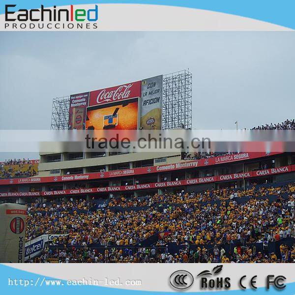 Pantalla de LED gigante full color para publicidades exteriores giant tv led p10