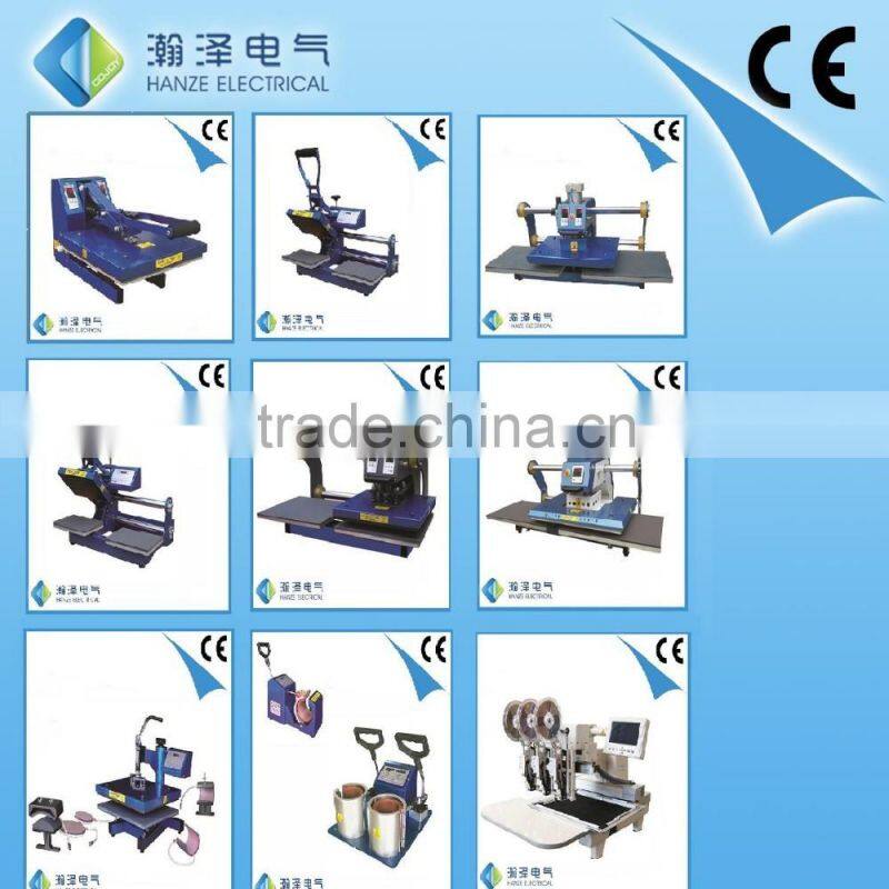 T-shirt Luxury pneumatic high pressure heat press machine