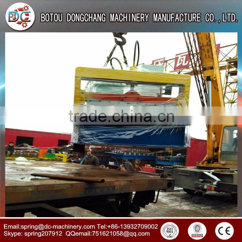 color steel metal glazed tile sheet roof wall panel double layer roll forming machine