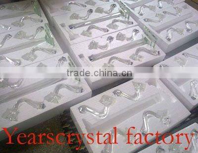 5 arms crystal table crystal candelabra wholesale