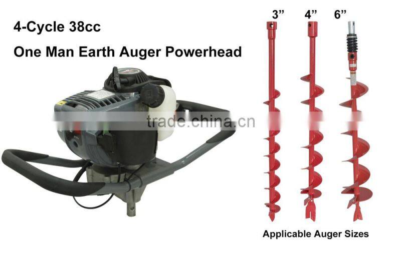 Thunderbay Y38 4-cycle 38cc One Man Earth Auger/ Auger for Earth Drilling