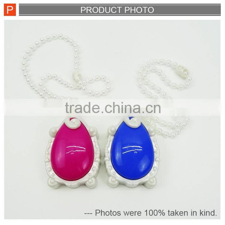 Fashion girl beauty jewelry bead toy with light
