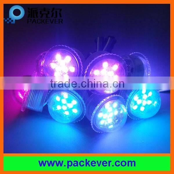 12mm 5V/12V waterproof rgb pixel led ic 16726 pixel string