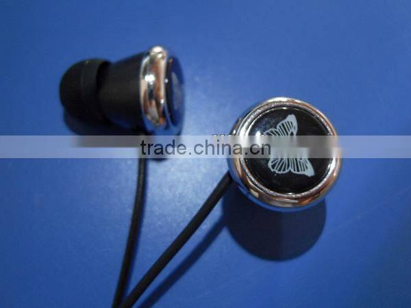 Cutomized promotion MP3 stylish in-ear earphone & headphone