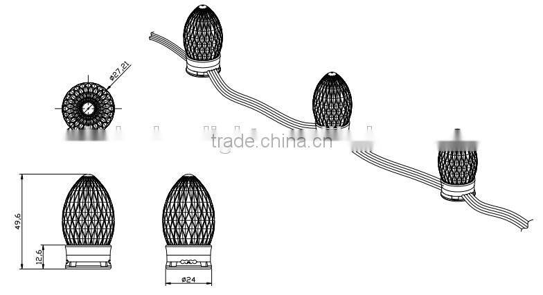 China manufacturer supplier led Christmas lights