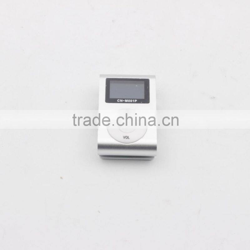 HOT Mini Clip Mp3 Player and FM Mp3, TF card support