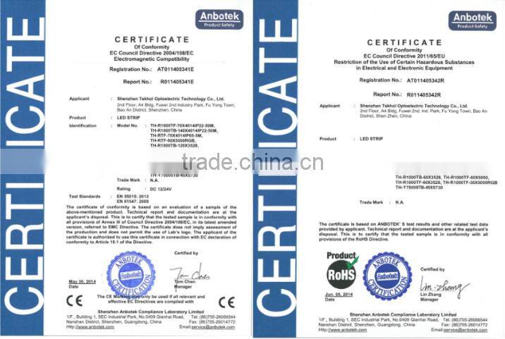 Backlighting Epistar DC12V waterproof smd 2835 injection LED module