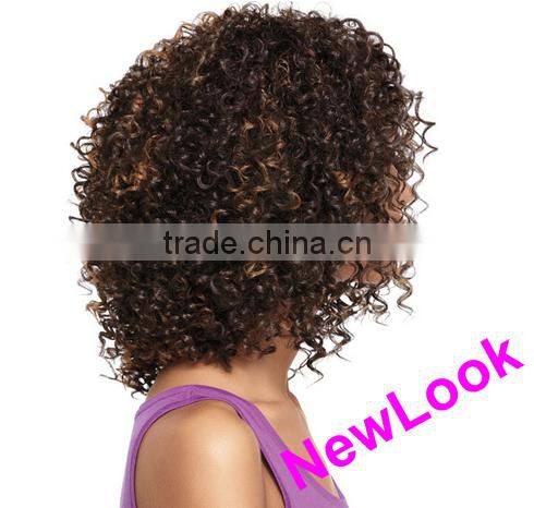 afro kinky curly half wig full lace wigs for black women