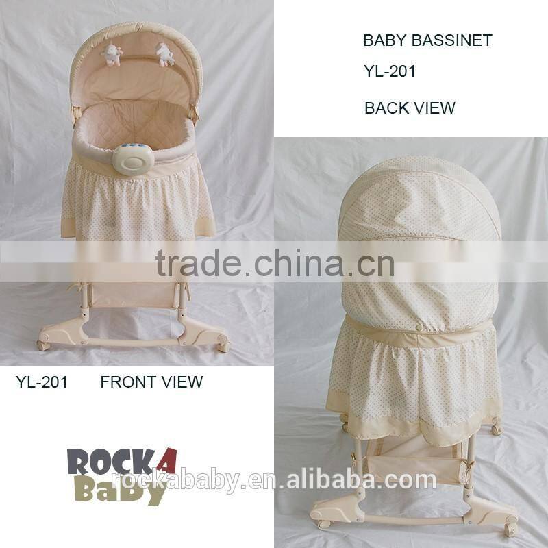 2 IN 1 BABY SLEEP CRADLE BASSINET COTTON BABY BASKET