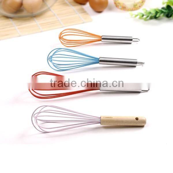 Silicone Balloon and Flat Whisk Twist Milk and Egg Beater Blender