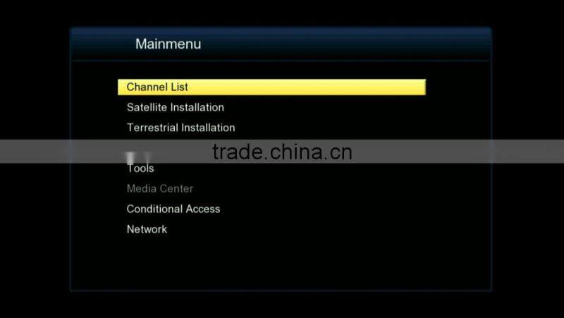 PowerVu Patch Biss Key DVB-S2 / T2 Freesat V7 Combo Set Top TV Box Support 3G CCCAM Full 1080P HD satellite receiver V7