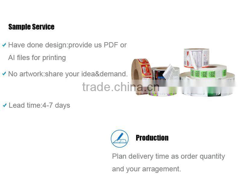 Customed OEM Perfume Label Sticker With LOGO Printing Manufacturer