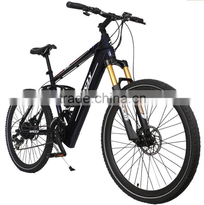 two wheel electric bicycle mountain bike