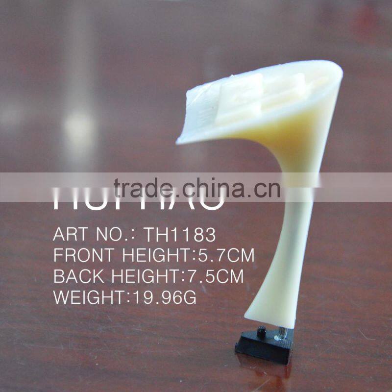 2015 fashion ABS lady shoe heel