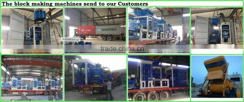 Price concrete block machines HYM QT8-15 Automatic concrete block machine for sale price