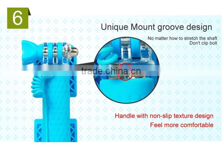 New technology Luxury design adjustable electric shenzhen selfie stick