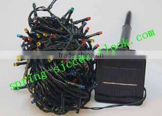 Holiday solar LED string light for festival decoration point party light