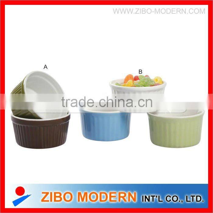 porcelain ware Ramekin bowl with imprint