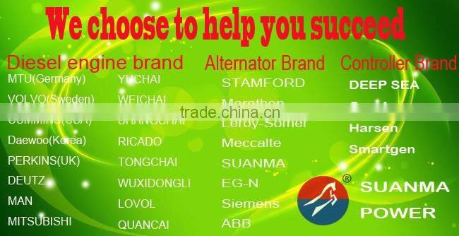 500KW/625KVA GOOGOL series diesel generator sets