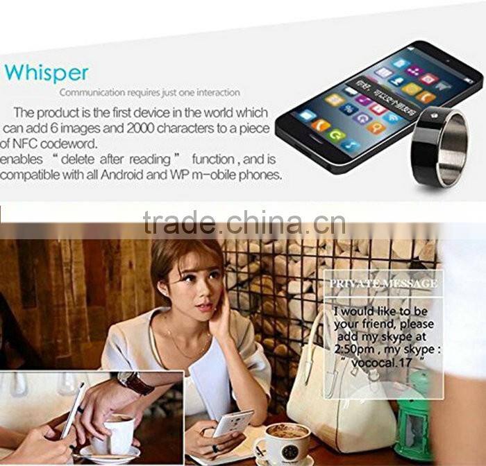 hot sale IDARLIN NFC Smart Ring for All Android and Windows NFC Mobiles Multifunction fashion wearable device